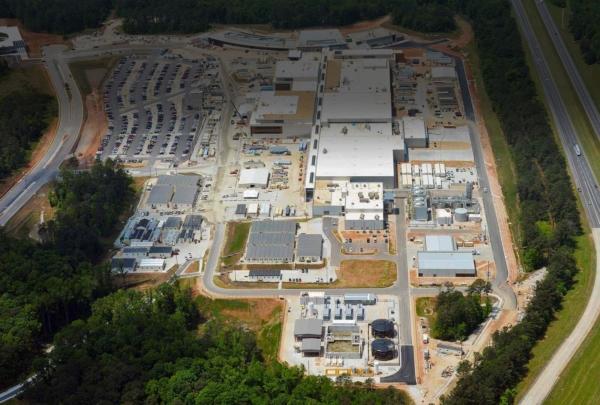 Aerial photo of Greenfield Biologics Facility